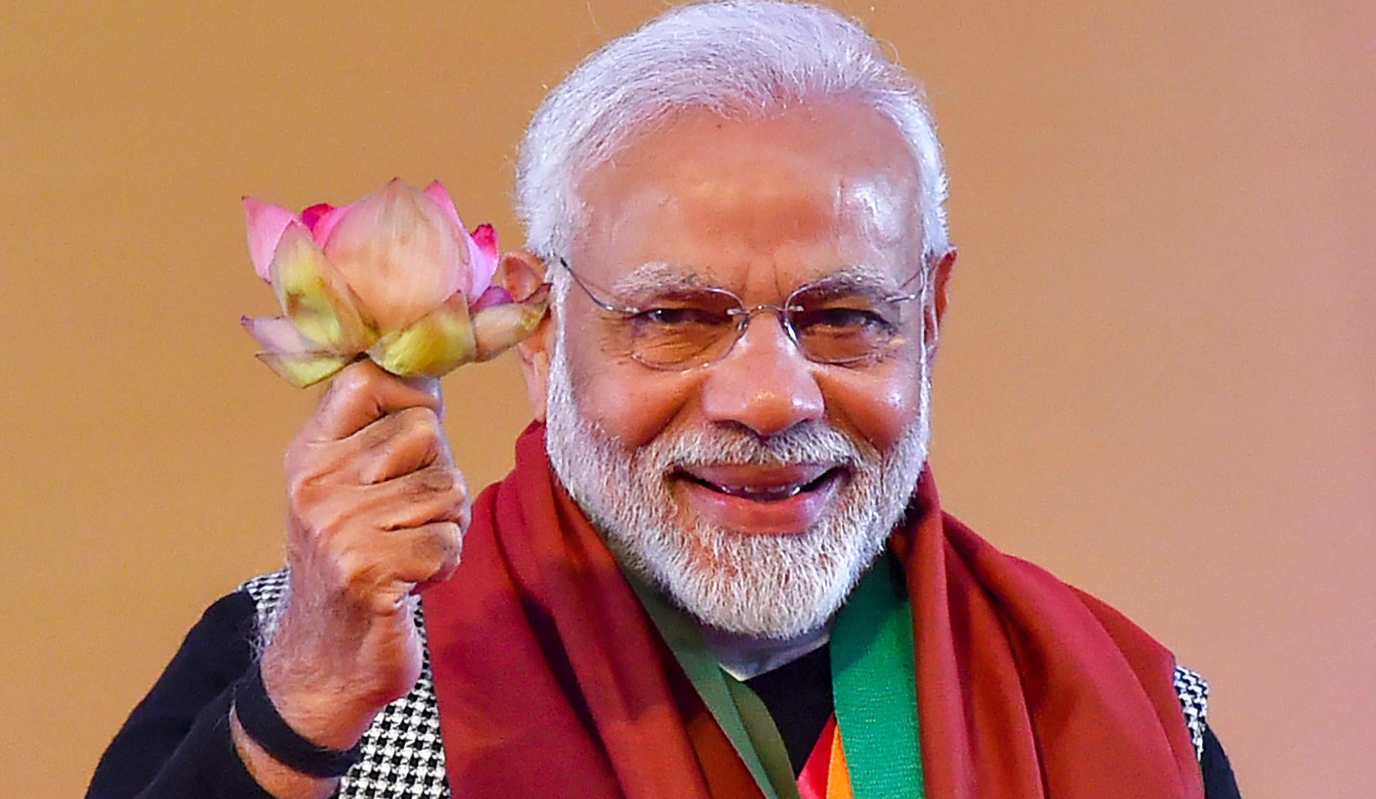 How Modi pledged to make Modi the Prime Minister