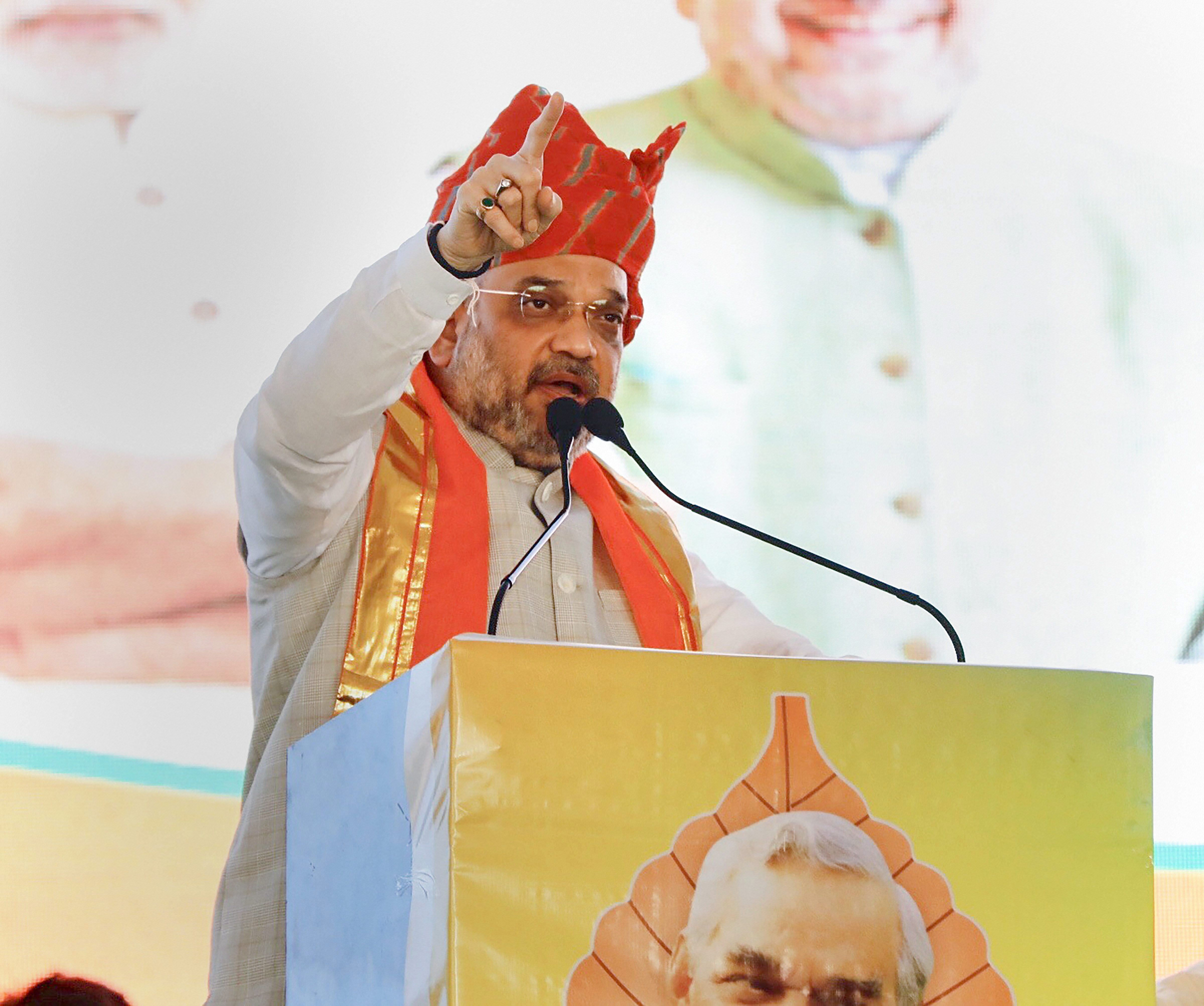 Amit Shah poured venom as he campaigned in Rajasthan