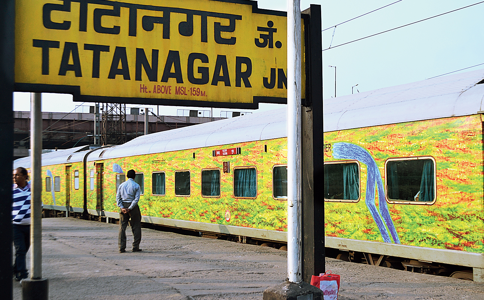 Tatanagar station on Friday. 
