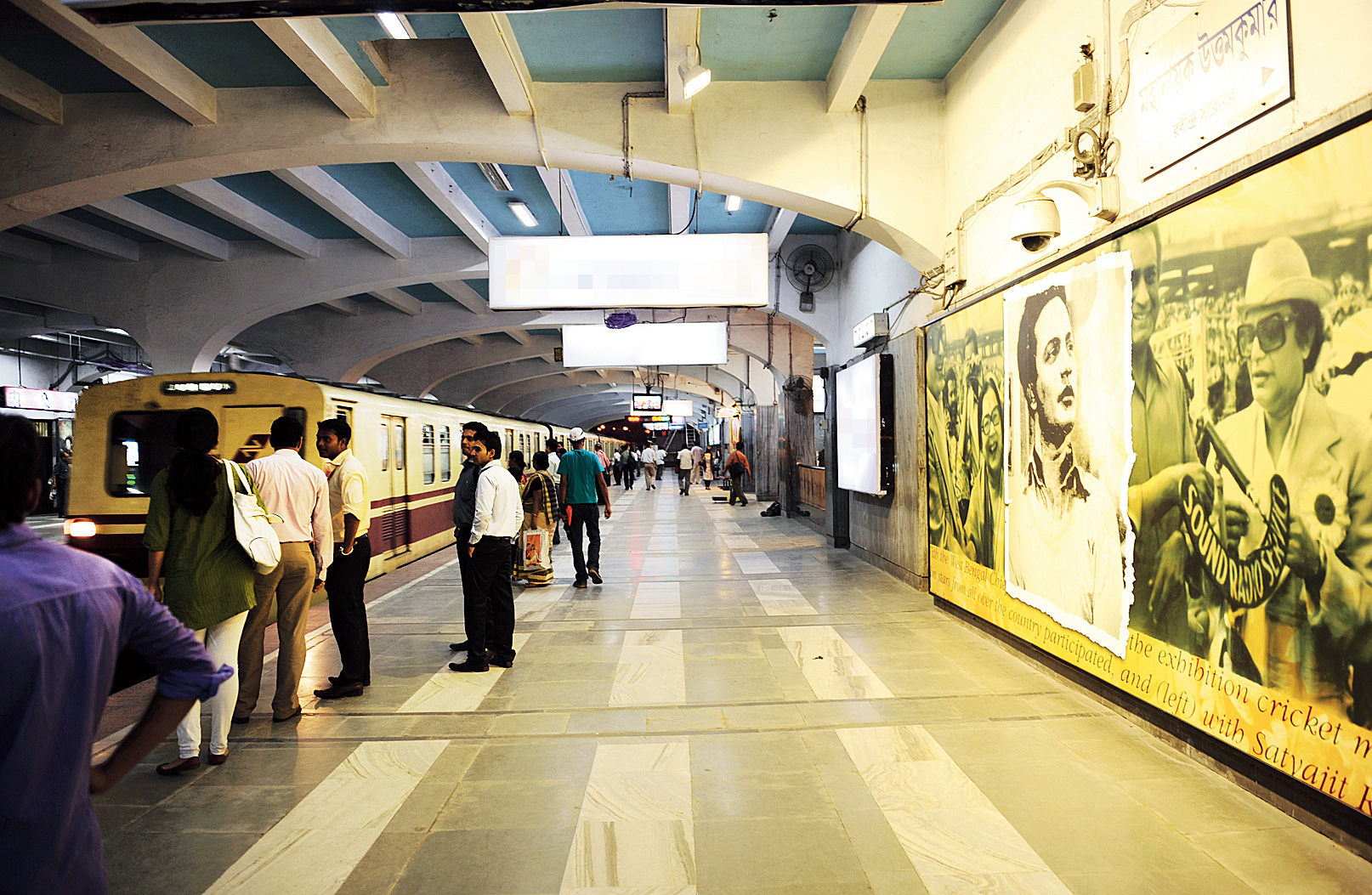 Tollygunge Metro station, where a woman was allegedly harassed by a group of 10 men on Tuesday afternoon.