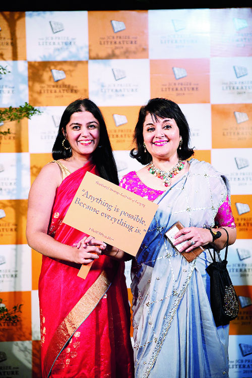 Mallika Ahluwalia, who leads the Partition Museum of India that opened doors in 2017 to archive and commemorate one of the defining moments of Indian history, seen here with her mother, author, columnist, and chair of the Arts & Cultural Heritage Trust of India — Kishwar Desai