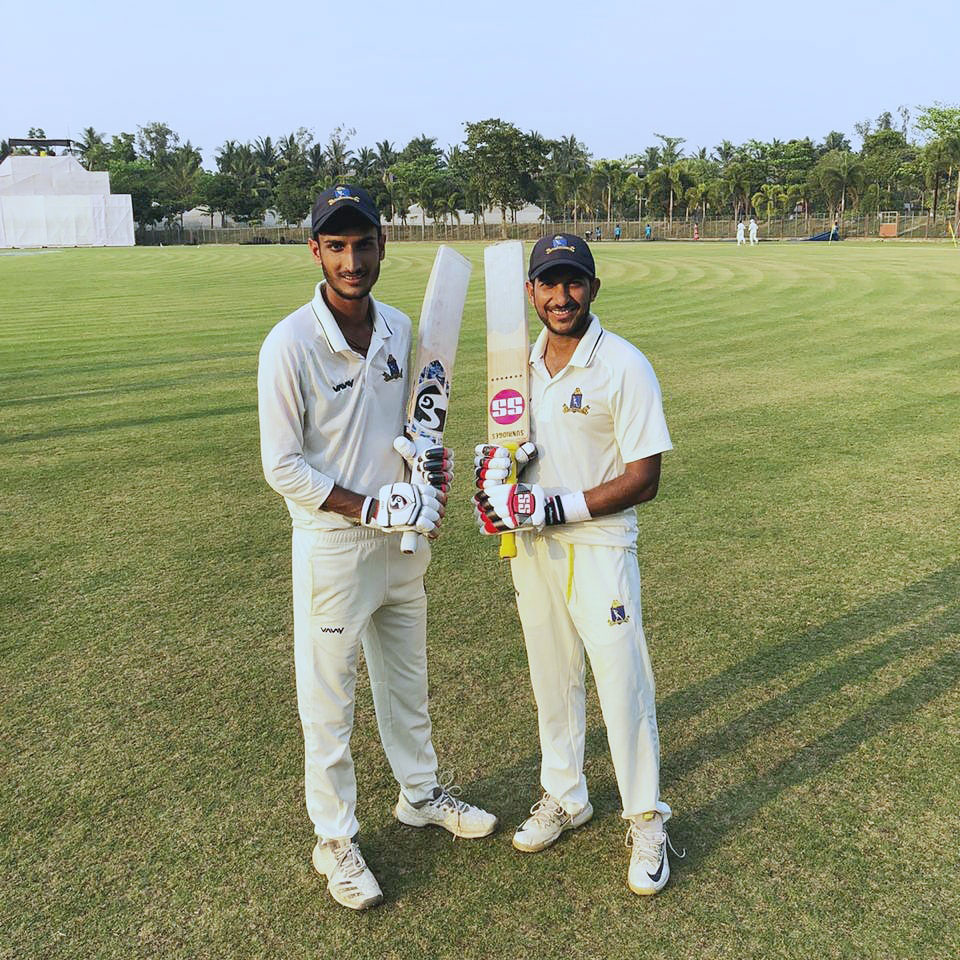 Anustup Majumdar and Shahbaz Ahmed, who pulled Bengal back into the game in the quarter-finals of Ranji Trophy 