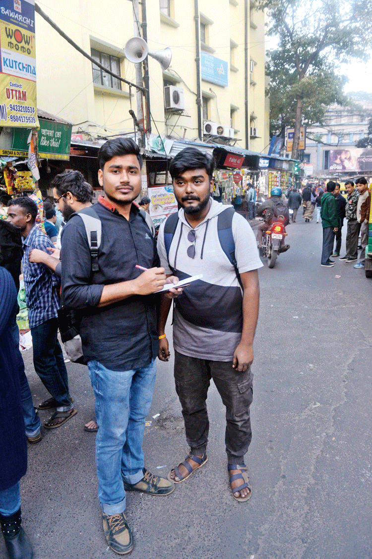 Pinaki Dholey (left) and Rahi Halder