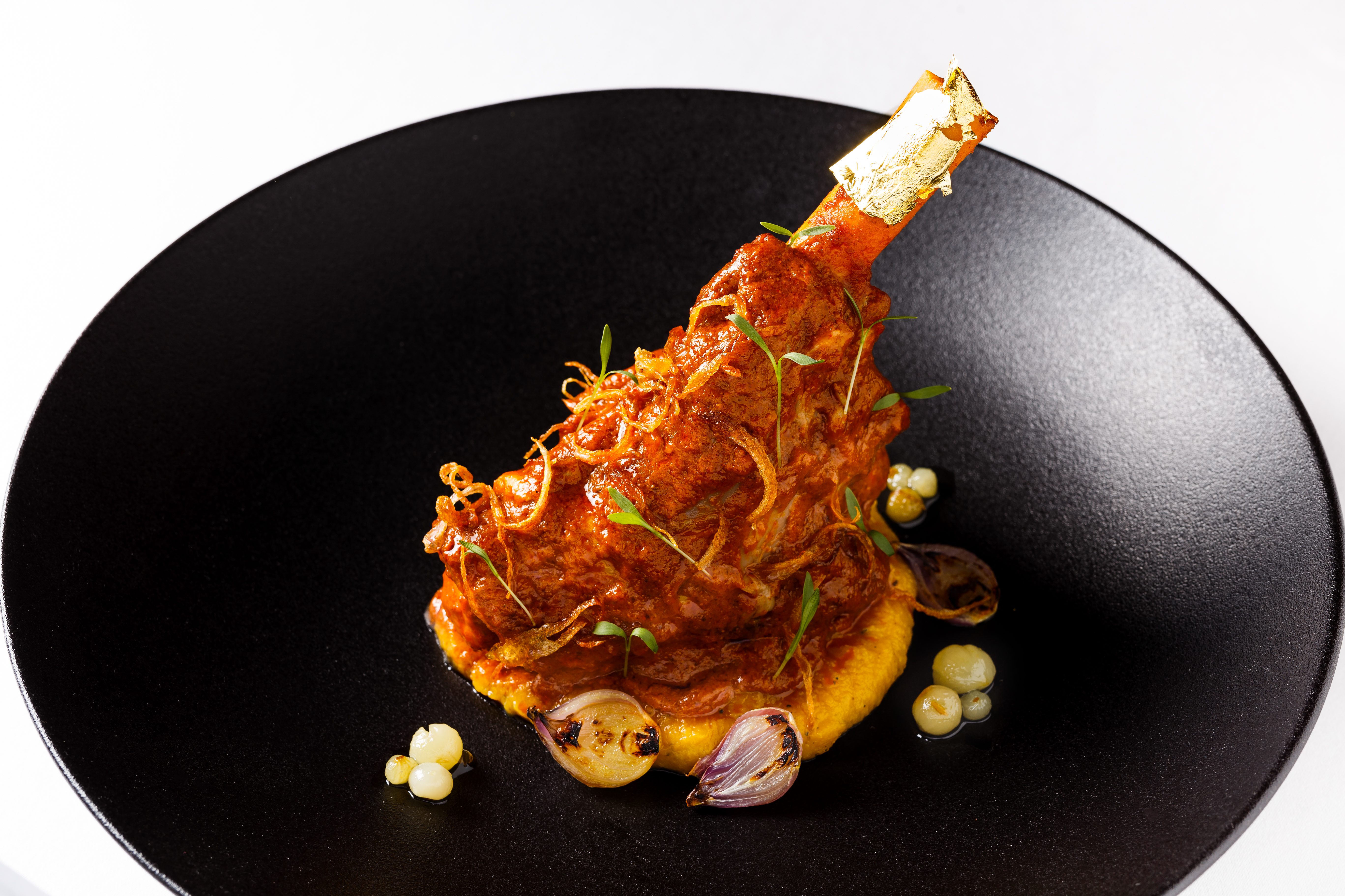 A lamb shanks recipe from a Michelin-star chef