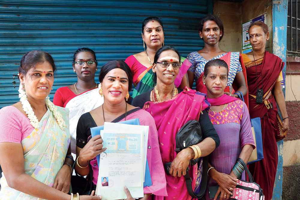 Tamil Nadu’s lone transgender candidate, M. Radha, who contested from South Chennai constituency in this year’s general elections 