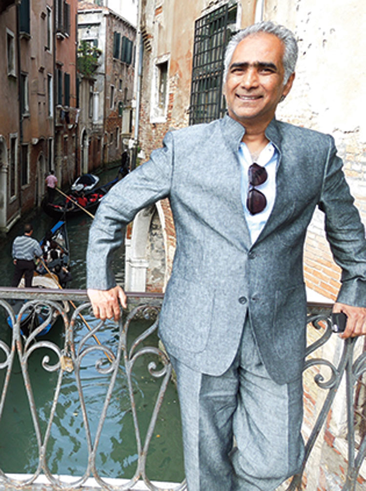 Sundaram Tagore, who owns art galleries in New York, Hong Kong and Singapore