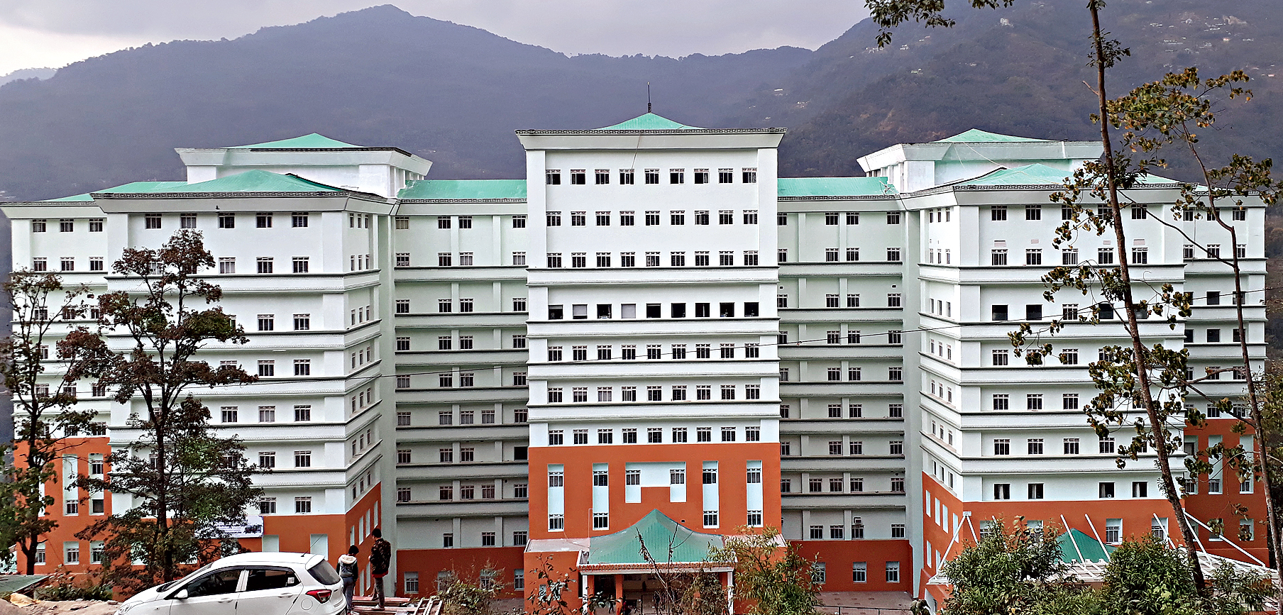 The hospital inaugurated by chief minister Pawan Chamling near Gangtok on Monday
