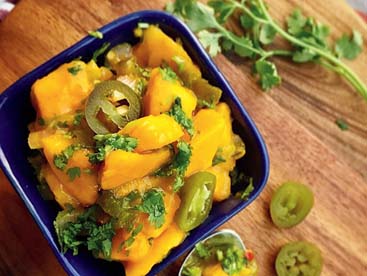 Mexican mango salsa