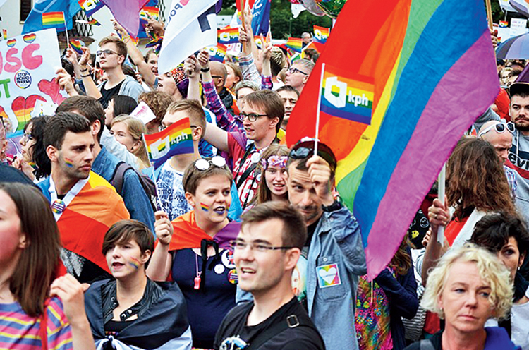 LGBT red flag in Poland - Telegraph India