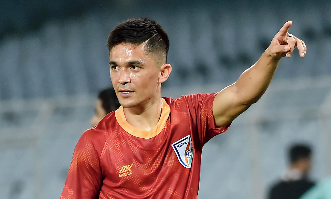 Sunil Chhetri: Latest Articles, Videos and Photos of Sunil Chhetri -  Telegraph India