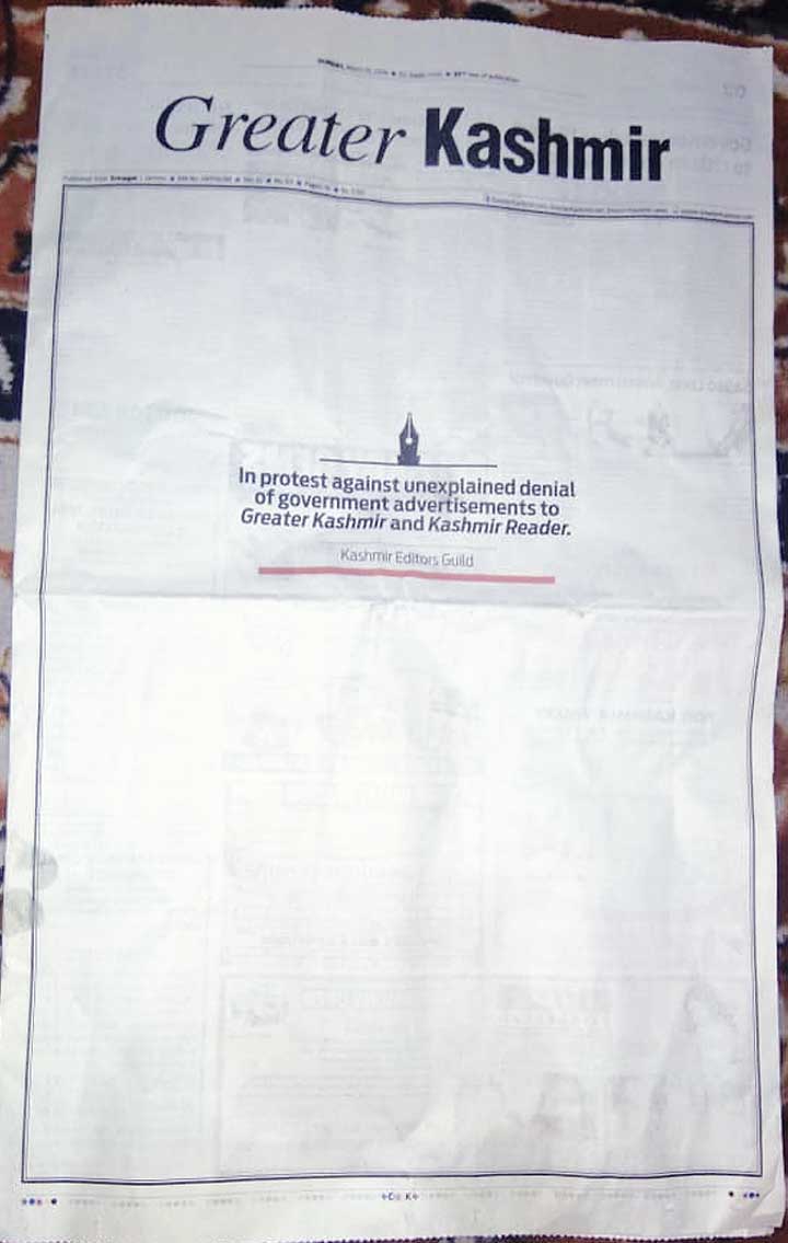 Valley papers protest  ad ‘ban’