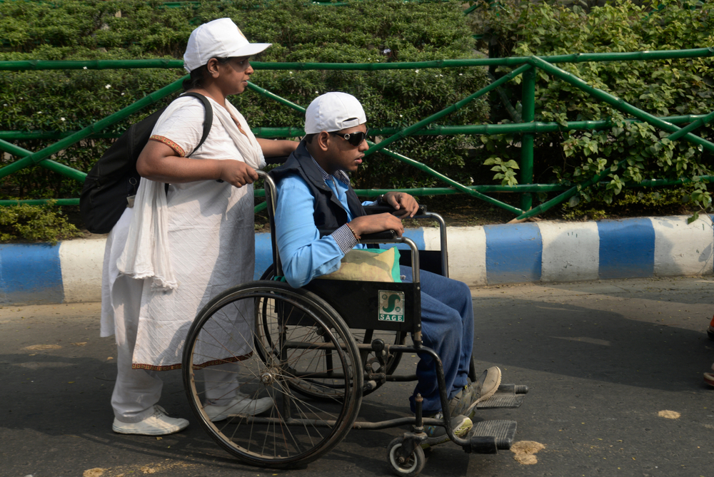 Safety drive for the disabled in Calcutta