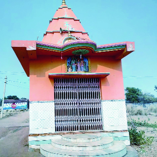 A Hanuman temple at Satra village.