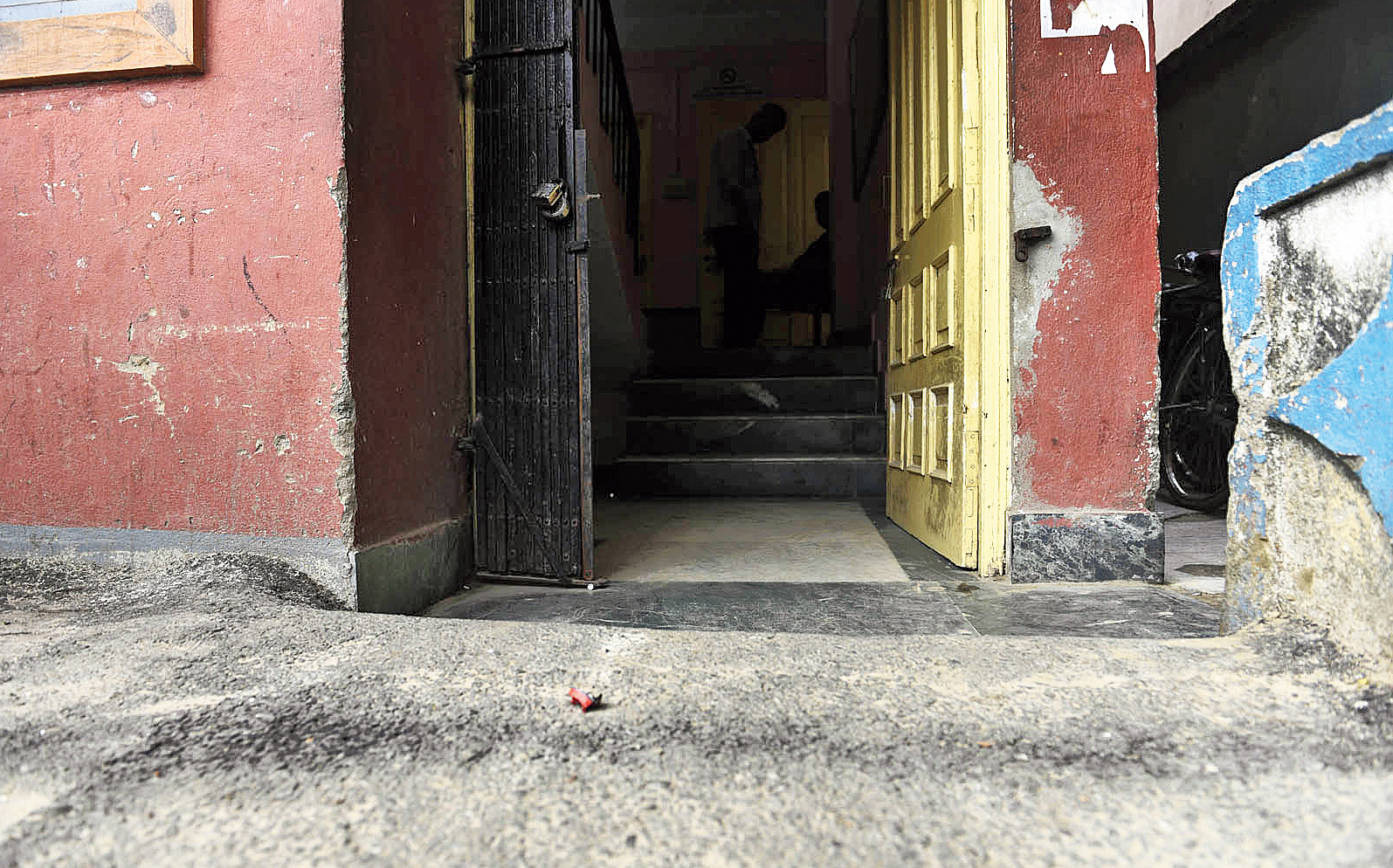 The outside of the house. Pictures by Gautam Bose