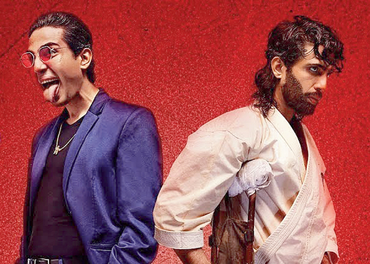 Jimmy and Karate Mani in ‘Mard Ko Dard Nahi Hota’