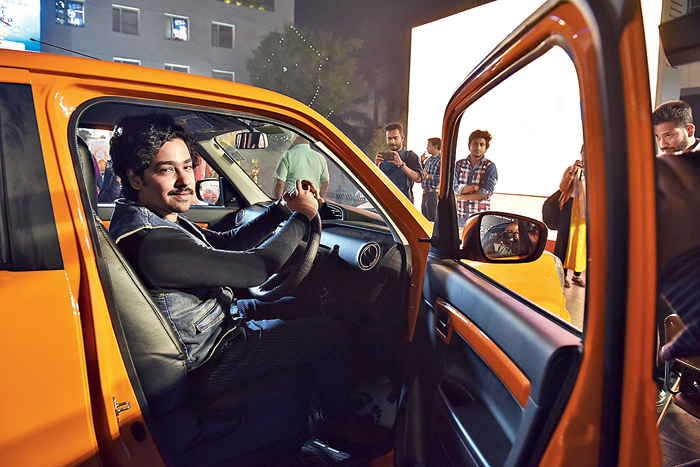 Riddhi checked out the interiors of Maruti Suzuki’s recently launched compact SUV S-Presso. He said: “The best thing about the car is its boot space. People won’t have to worry about carrying extra luggage or packing before making a sudden plan.” About the manufacturer, he said: “We all have an emotional connect with Maruti Suzuki. We have all, once at least, ridden in a Maruti as children.”