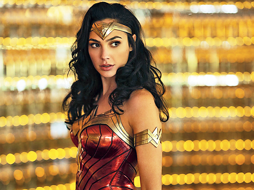 Gal Gadot slips into the Wonder Woman suit once again