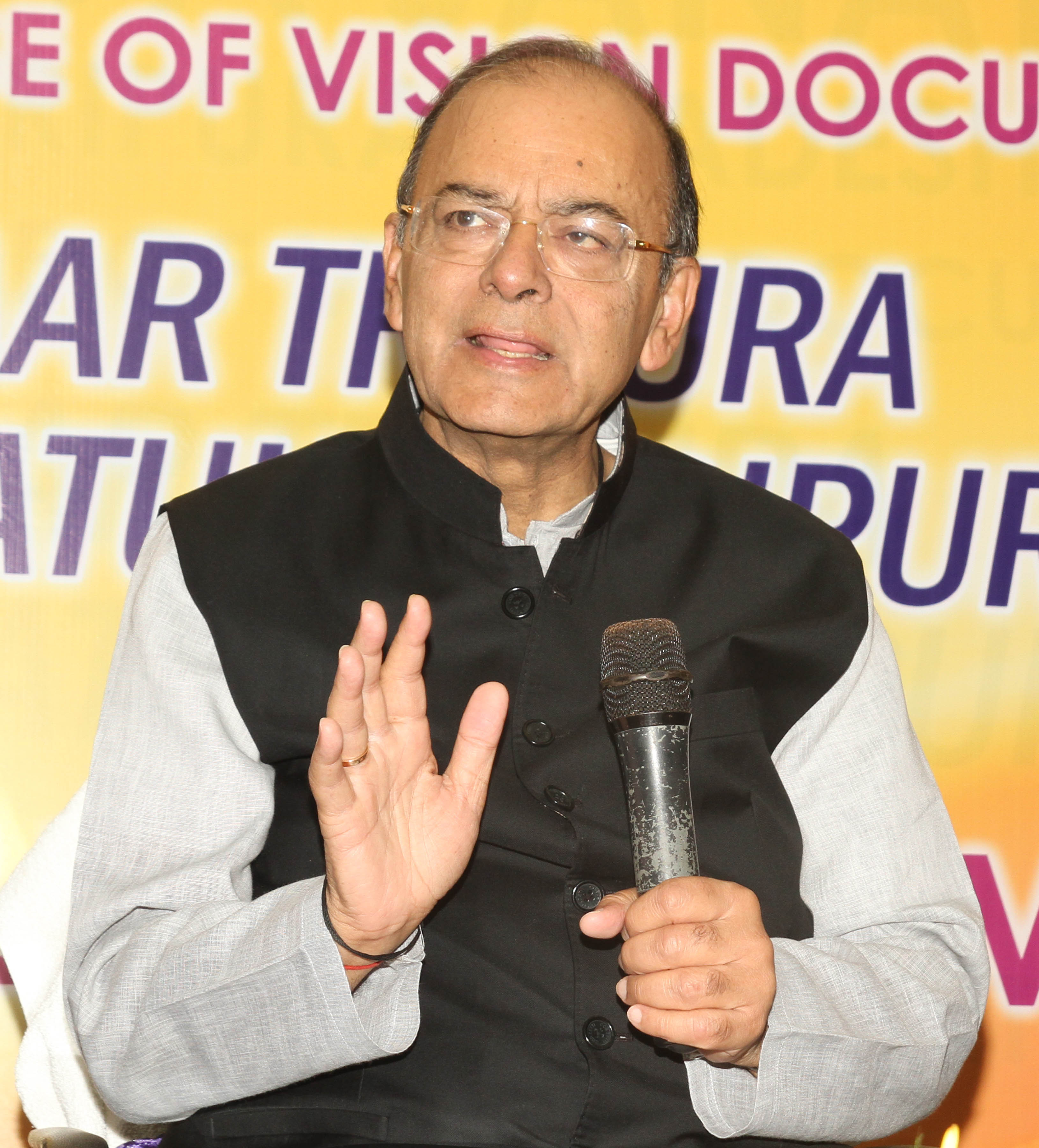 Finance minister Arun Jaitley