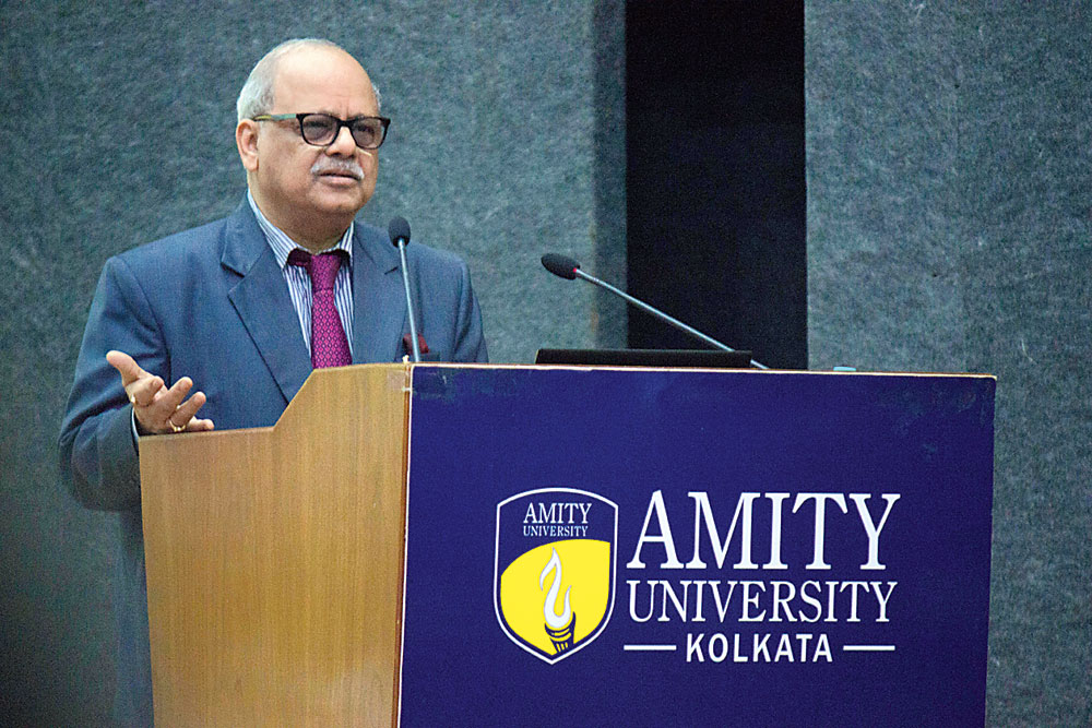 Justice Pinaki Chandra Ghose, the first Lokpal of India on campus