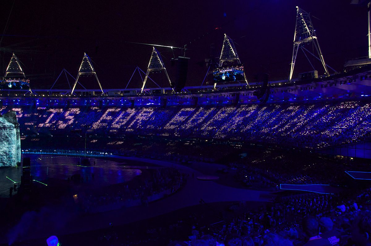 At the 2012 London Olympics, Tim Berners-Lee tweeted 