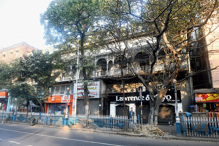 The building at Government Place East, opposite Raj Bhavan, where the Rotary Club of Calcutta was born