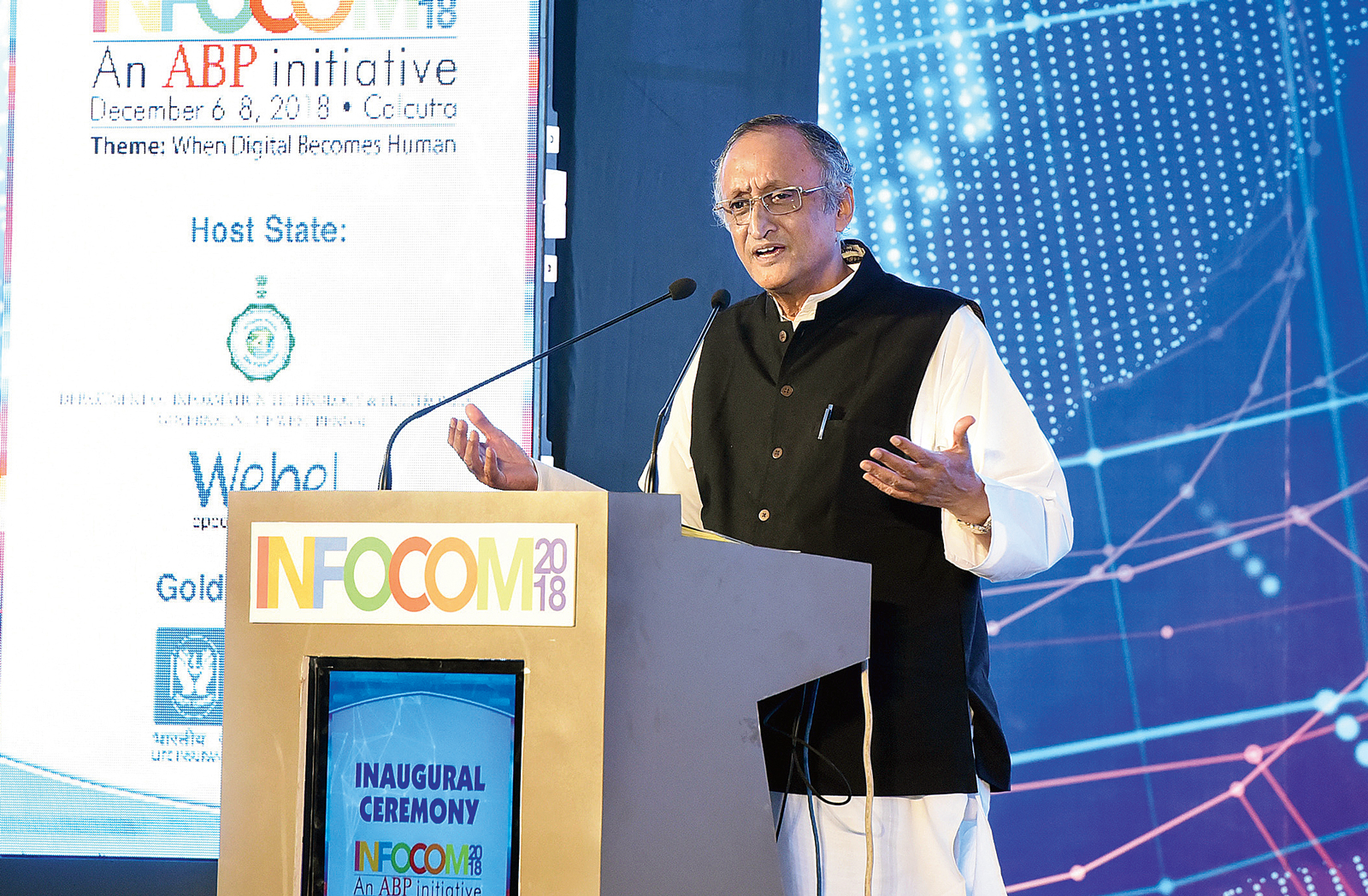 Amit Mitra at Infocom 2018