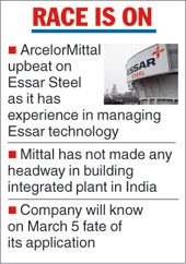 ArcelorMittal  Mittal starts Essar innings - Telegraph India