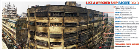 The Bagree Market building on Tuesday
